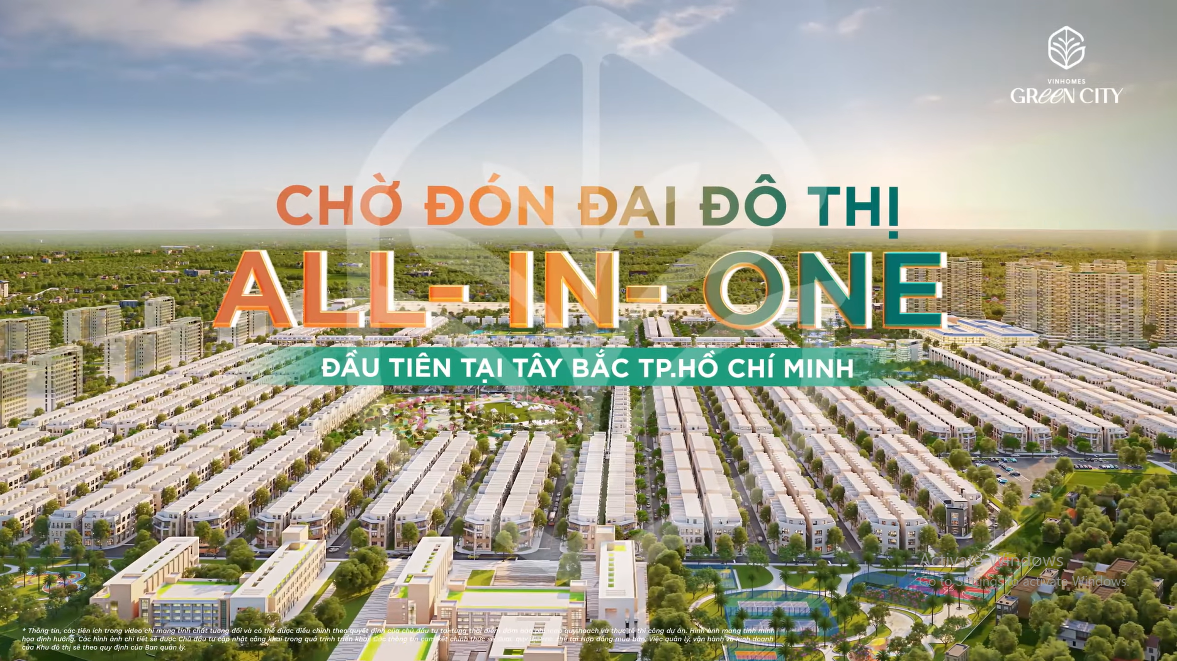 CHỜ ĐÓN ĐẠI ĐÔ THỊ ALL-IN-ONE ĐẦU TIÊN SẮP HIỆN DIỆN TẠI TÂY BẮC TP. HỒ CHÍ MINH